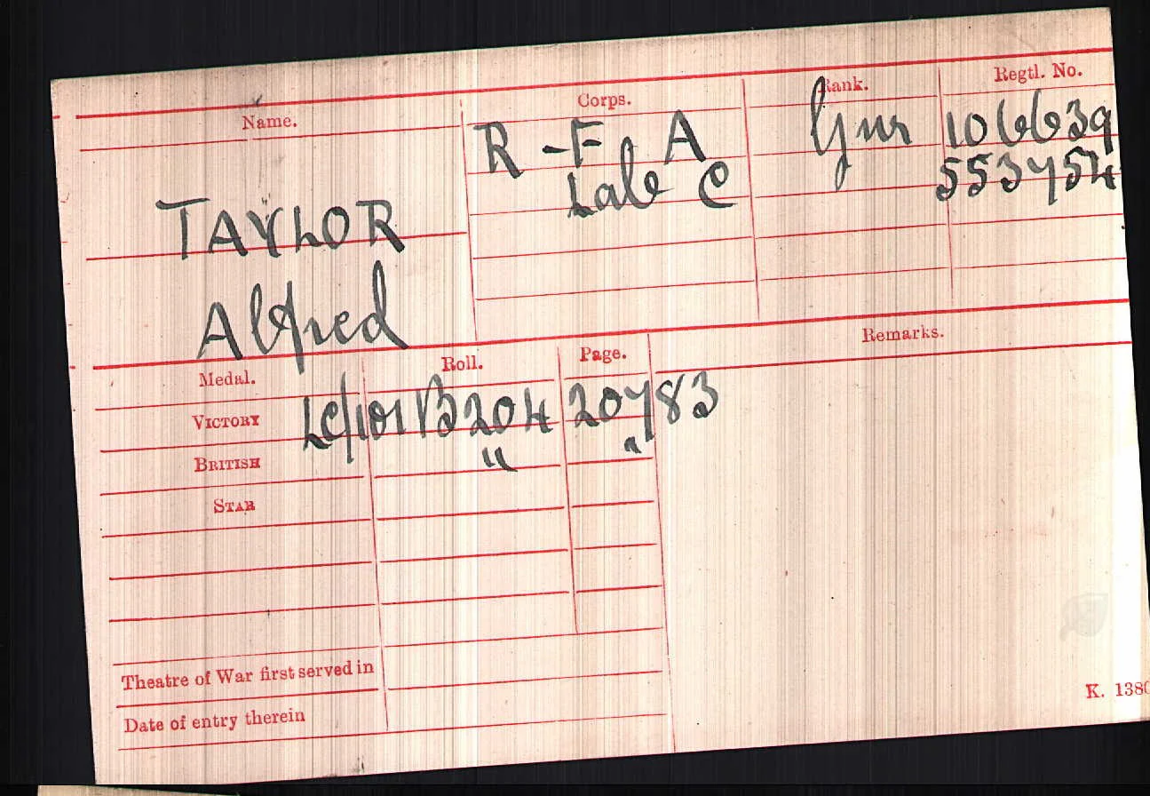 WW1. 1915 star and victory medal. RFA - Image 3