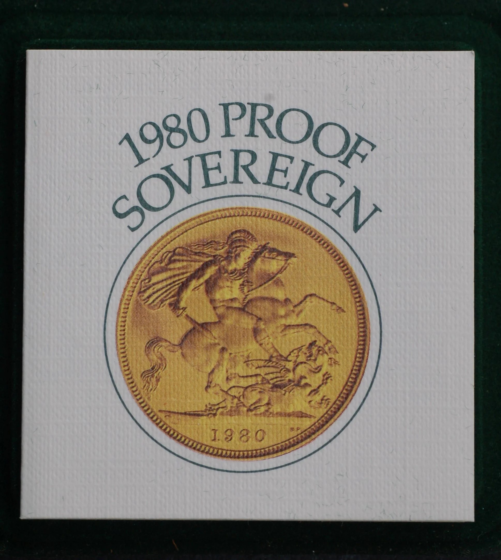 Elizabeth II. Proof sovereign. 1980 - Image 4