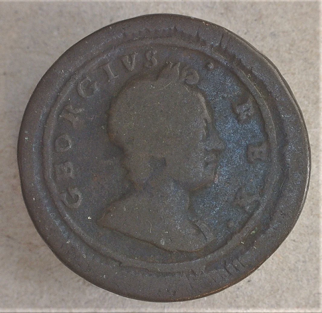 George 1. Farthing. 1720 - Image 4