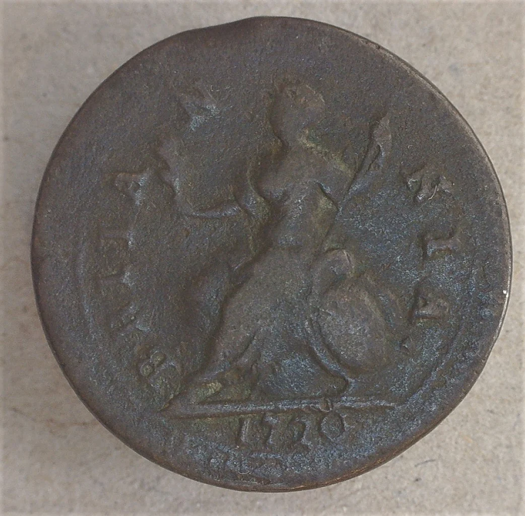 George 1. Farthing. 1720 - Image 5