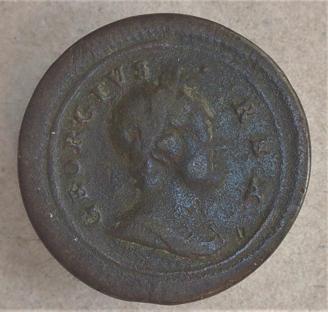 George 1. Farthing. 1720 - Image 6