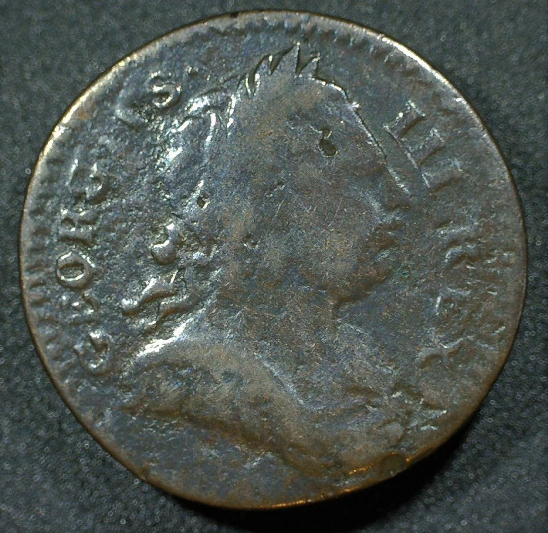 George III. Farthing. 1773 - Image 6