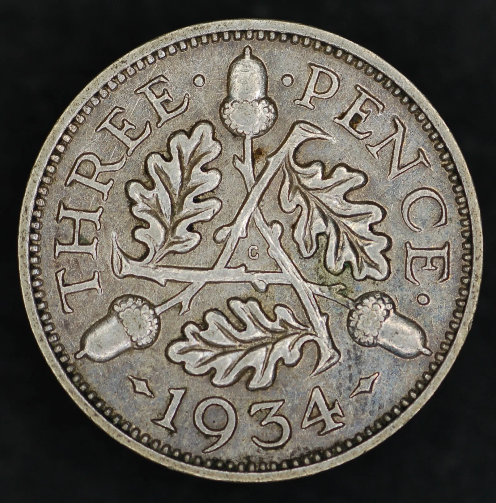 George V. Threepences. 1920-1936. Circulated - Image 21