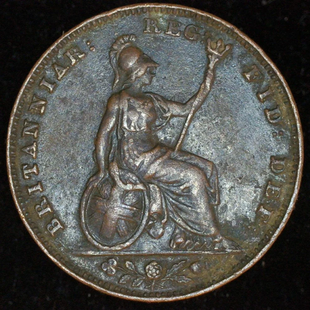 Victoria. Farthing. 1841 - Image 4