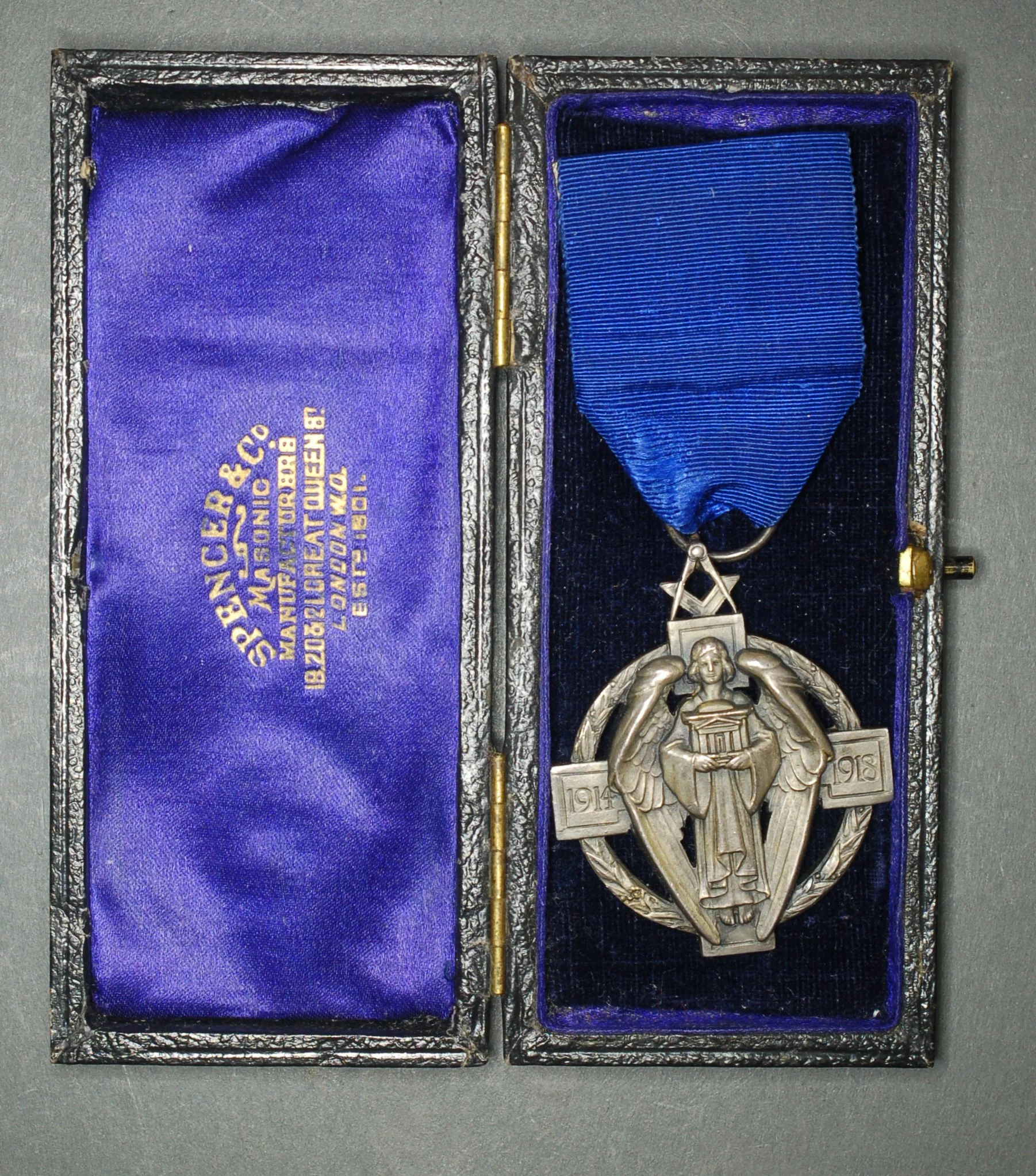 WW1 Pair & Masonic. Lieutenant A.C.Tozer. Durham Light Infantry - Image 3